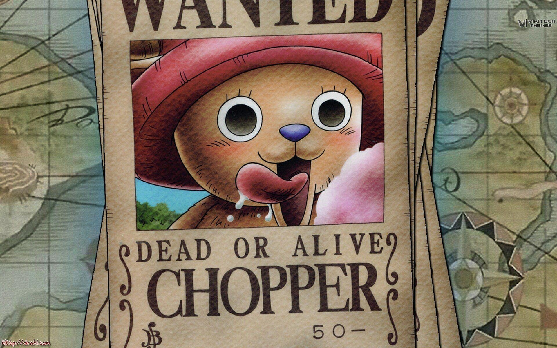 1920x1200 One Piece Chopper Wanted, Desktop