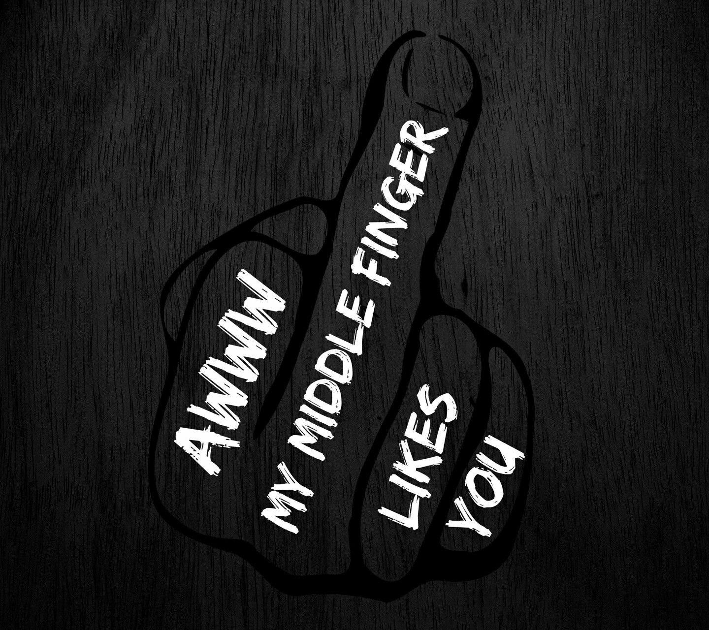 1440x1280 love. Middle finger wallpaper, Desktop