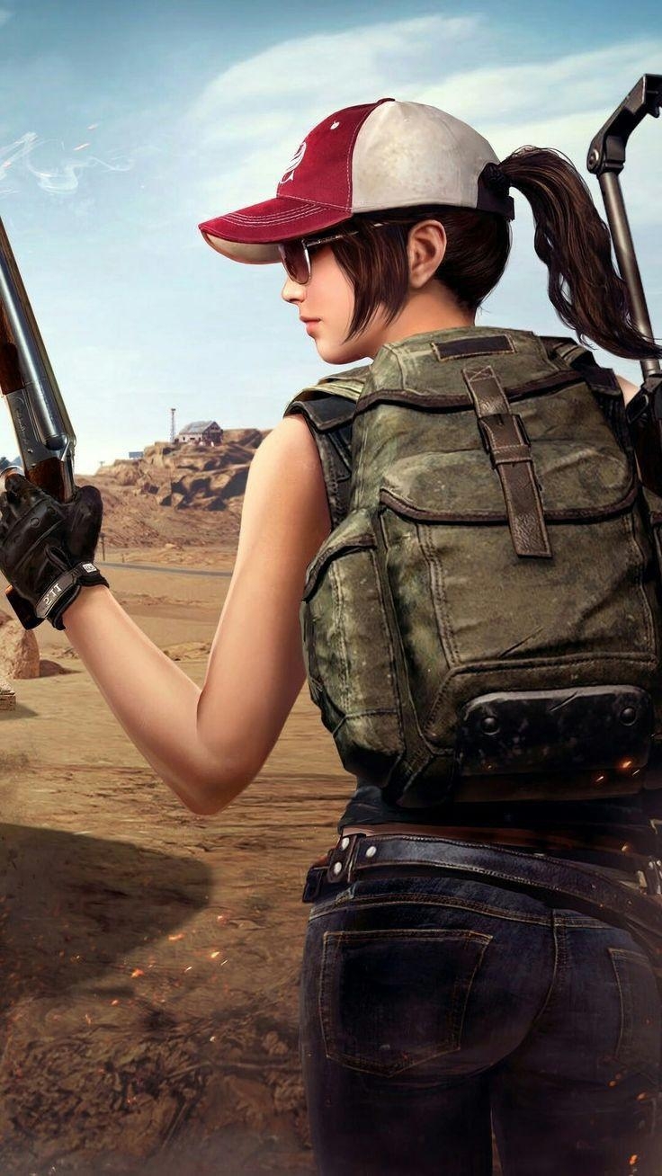 740x1310 PUBG Girl Mobile HD 4k Wallpaper. PUBG Mobile Wallpaper, Phone