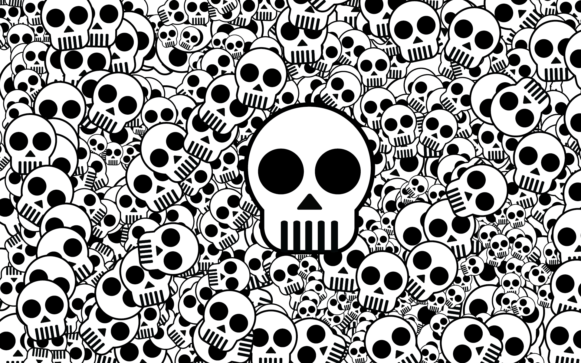 1920x1200 Skulls HD Wallpaper, Desktop