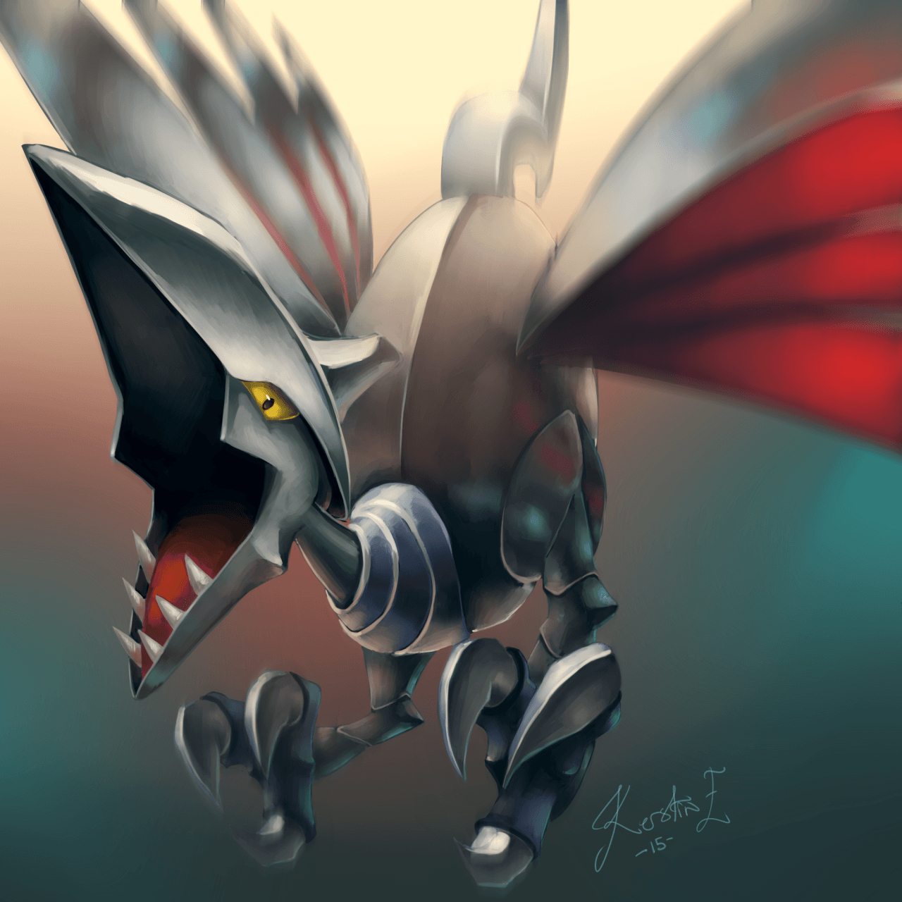 1280x1280 Skarmory. One of Brandon's strong pokemon. Kalos trainers, Phone