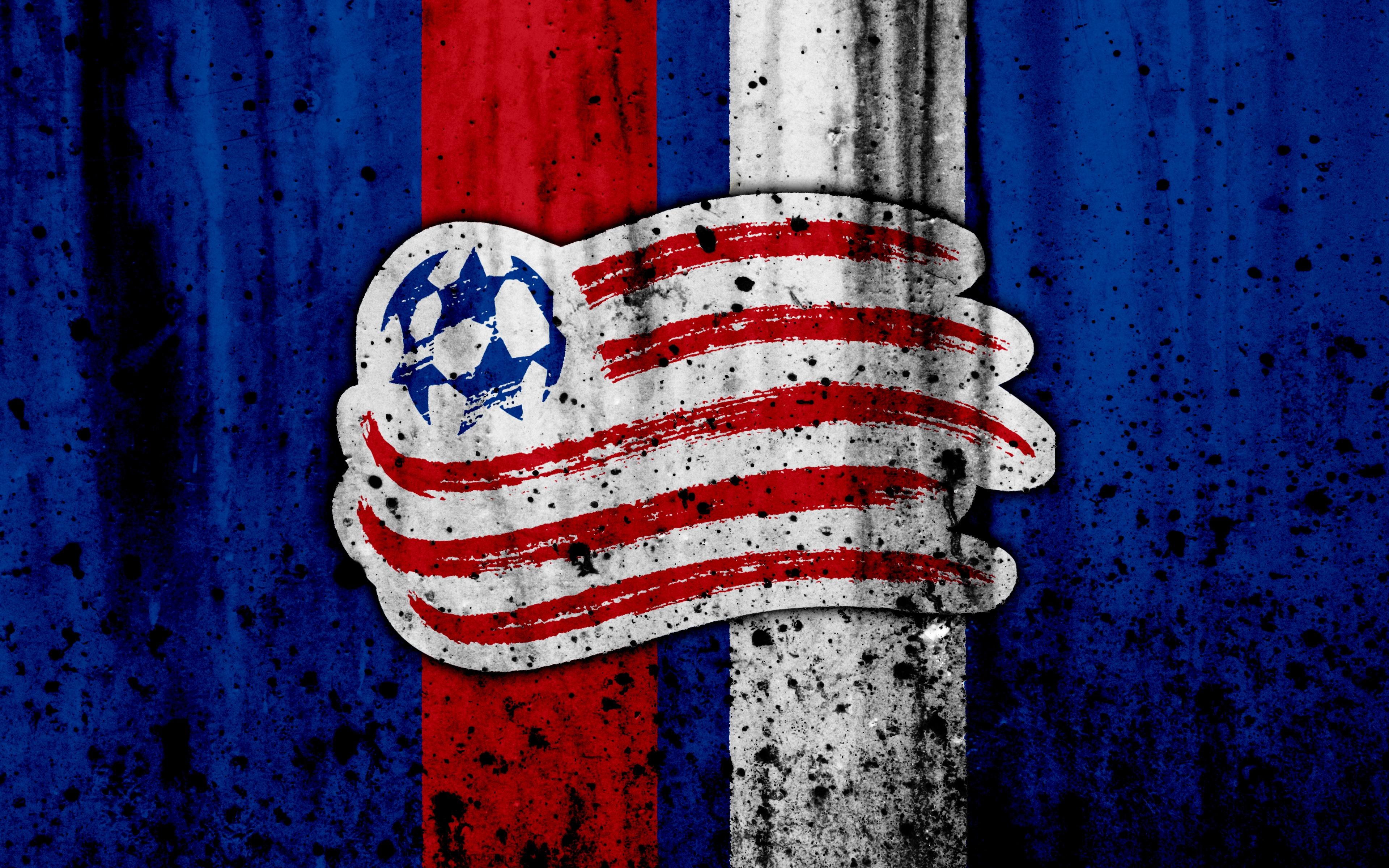 3840x2400 MLS, Soccer, New England Revolution, Logo wallpaper and background, Desktop