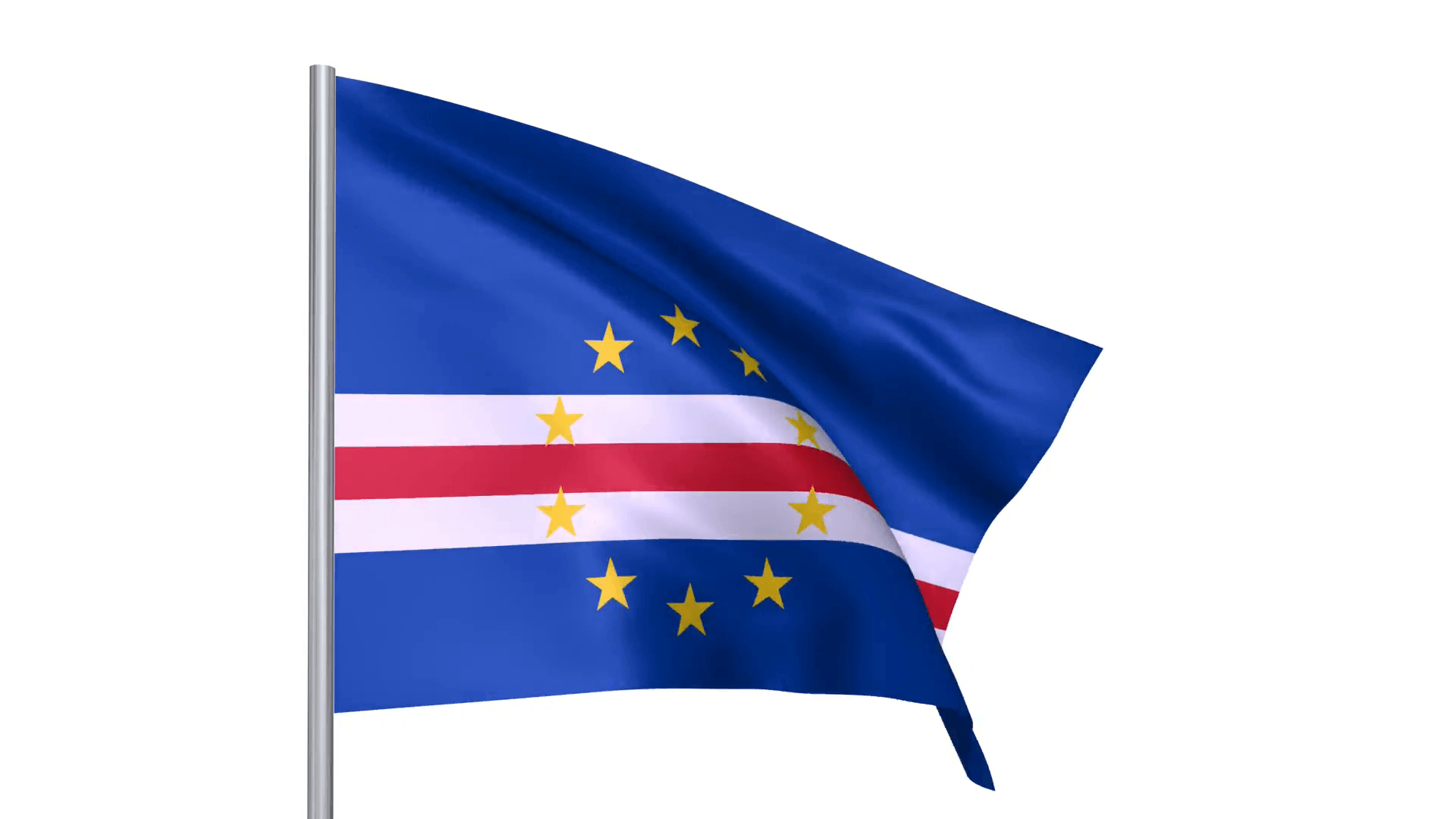 1920x1080 Flags country Republic of Cabo Verde Cape Verde national flag Motion, Desktop