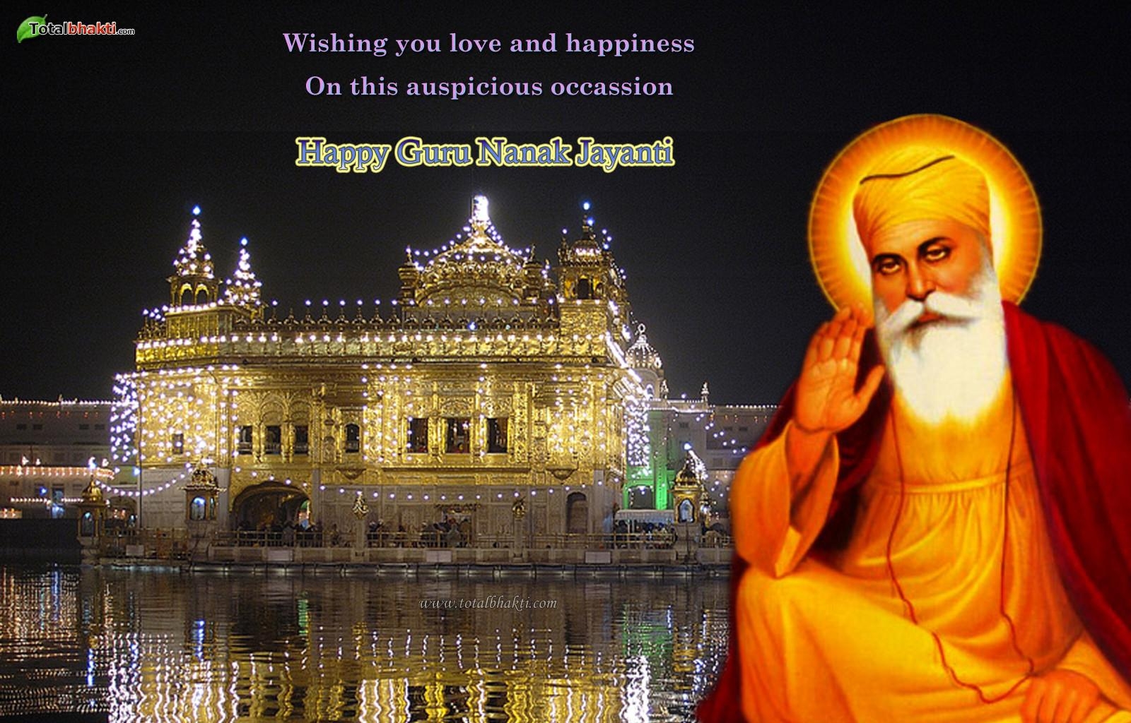 1600x1030 Guru Nanak Gurpurab Wish Picture And Image, Desktop