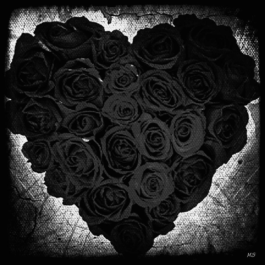 900x900 Black Gothic Rose Wallpaper, Phone