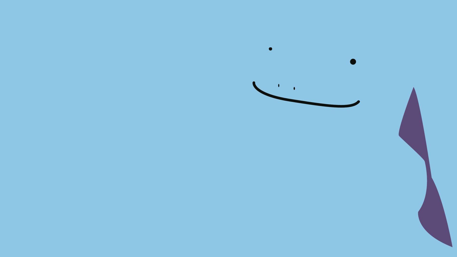 1920x1080 Wallpaper Pokemon Minimalistas Quagsire, Desktop