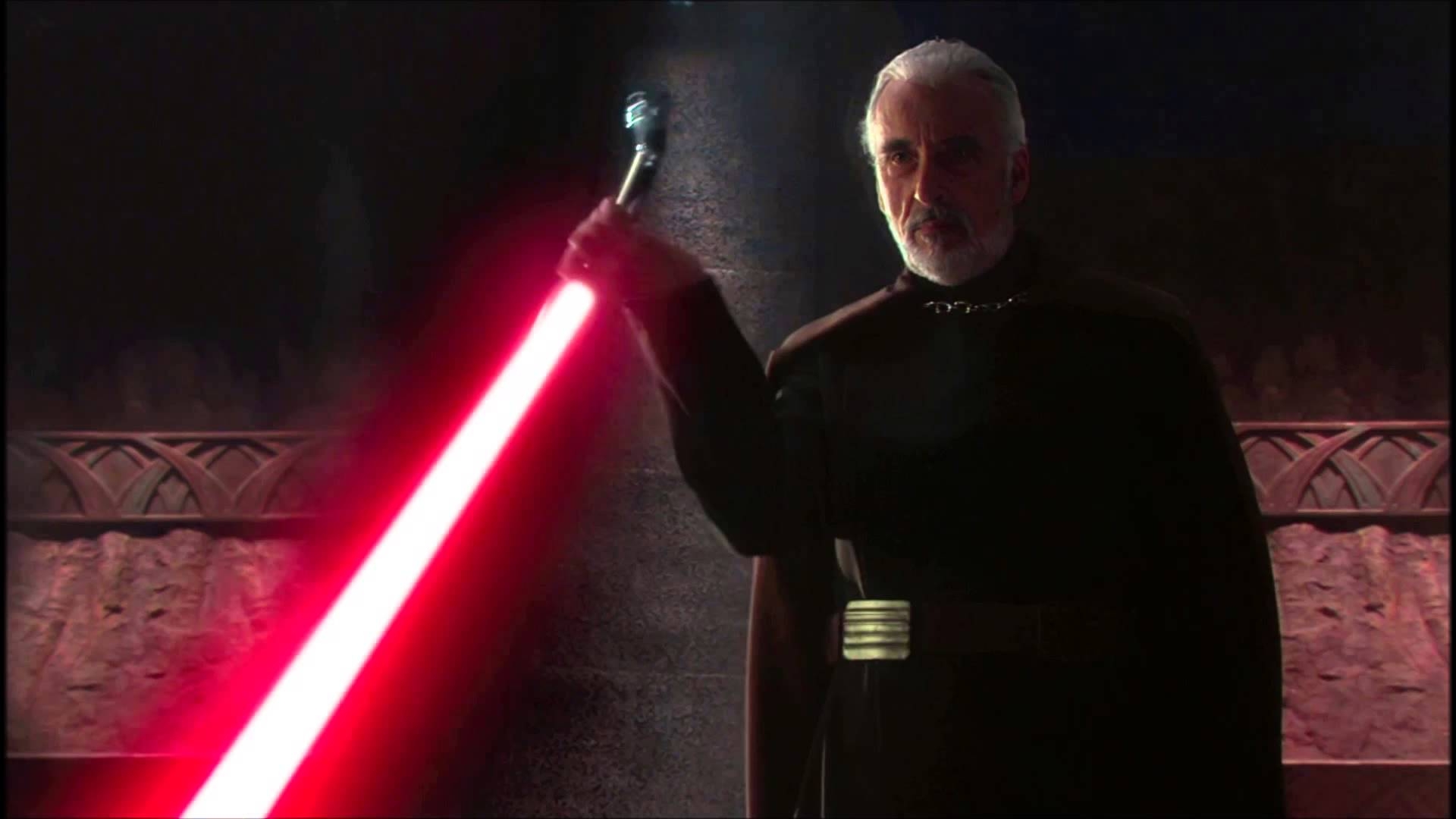 1920x1080 Count Dooku Saber Font, Desktop