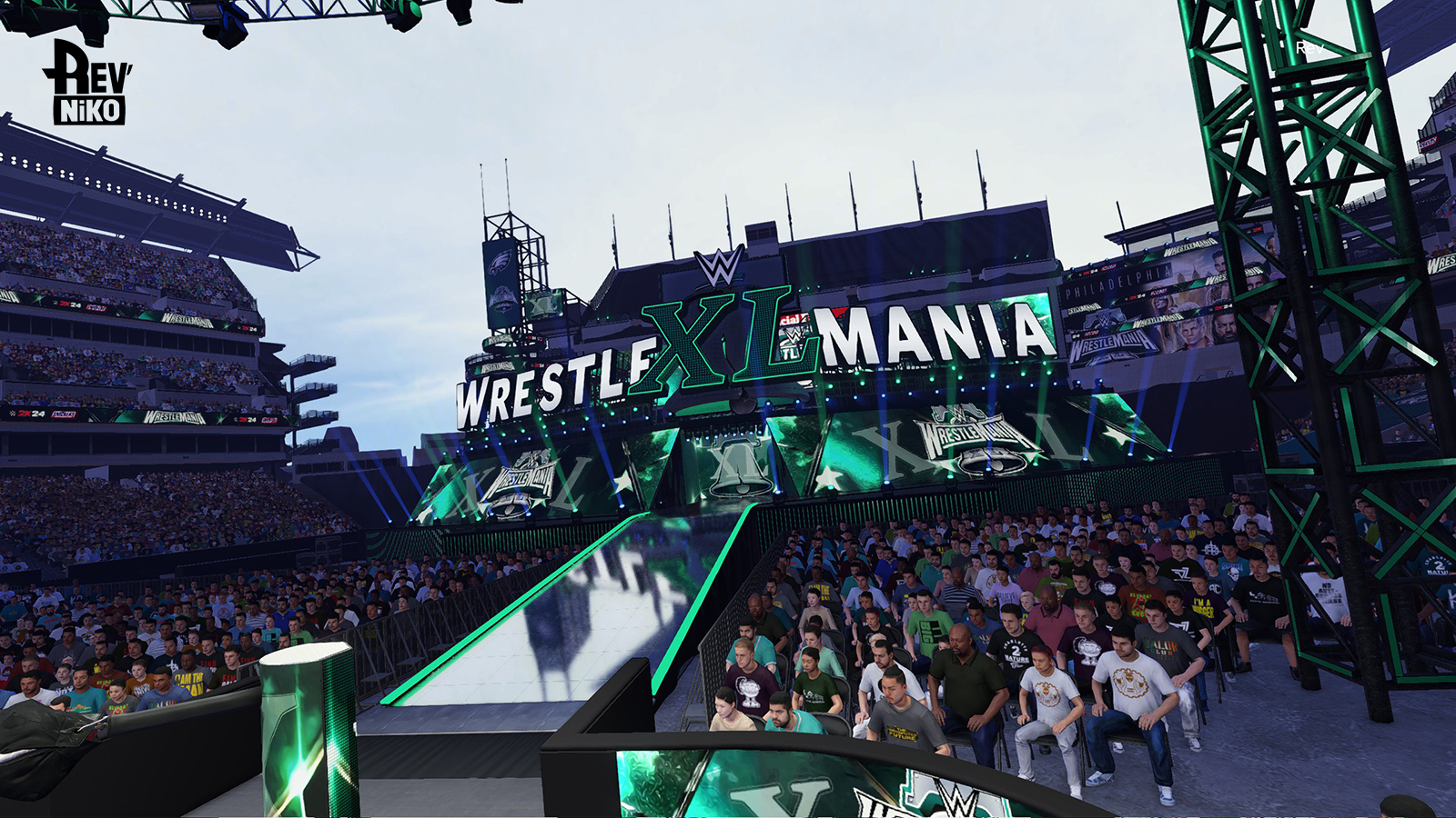 1600x900 WRESTLEMANIA 40 Concept, Desktop