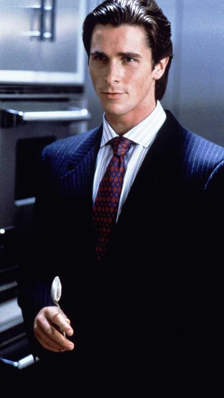 750x1340 Patrick Bateman Wallpaper, Phone