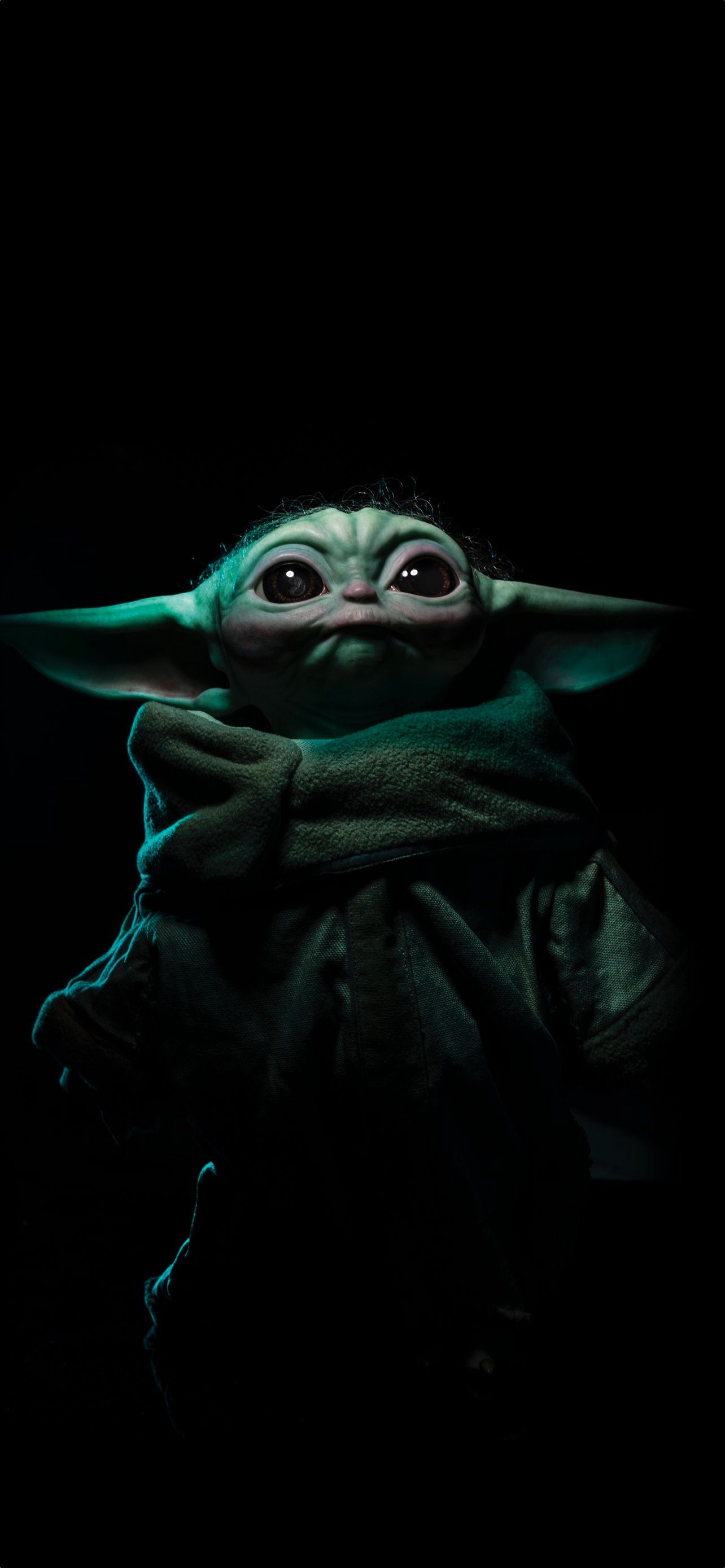 1290x2780 beautiful wallpaper of Grogu (the Child also known as Baby Yoda), Phone