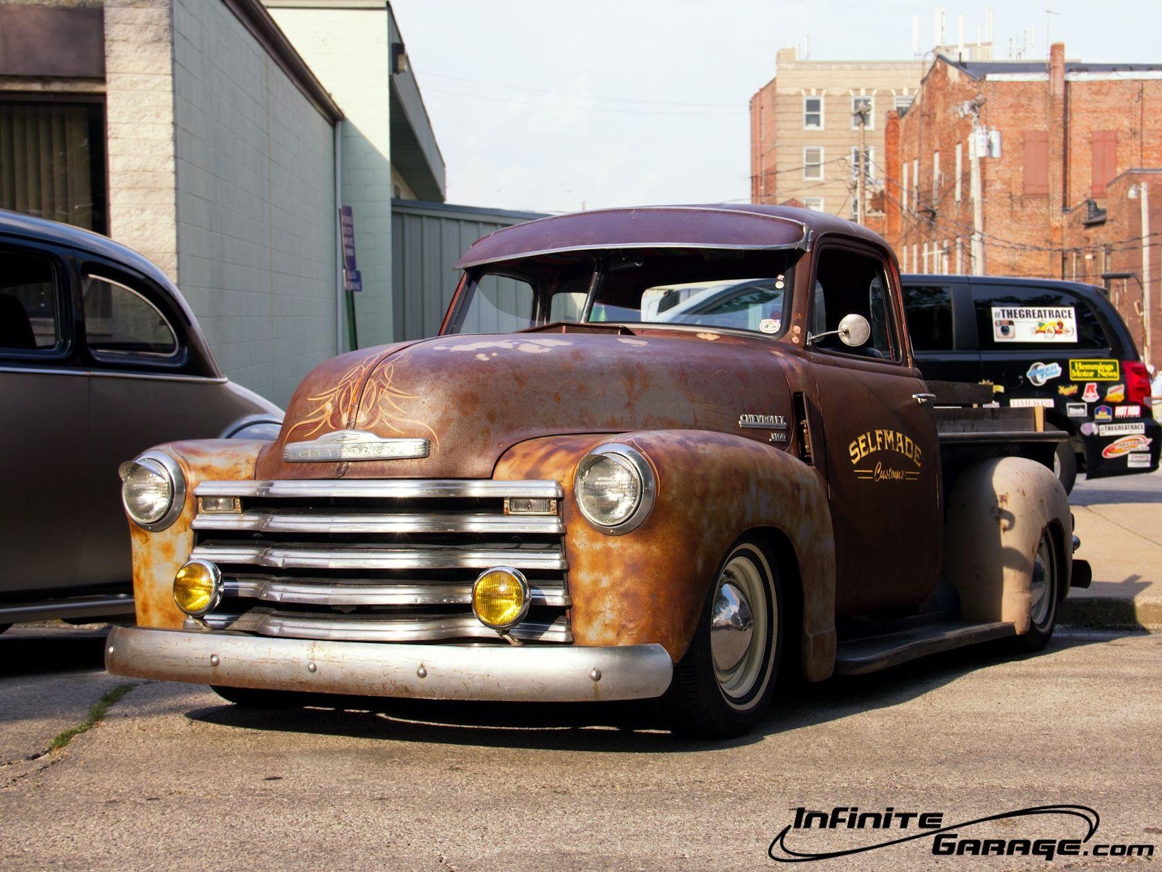 1680x1260 Rat Rods Pick Up Trucks. Chevy Rat Rod Truck Wallpaper, Desktop