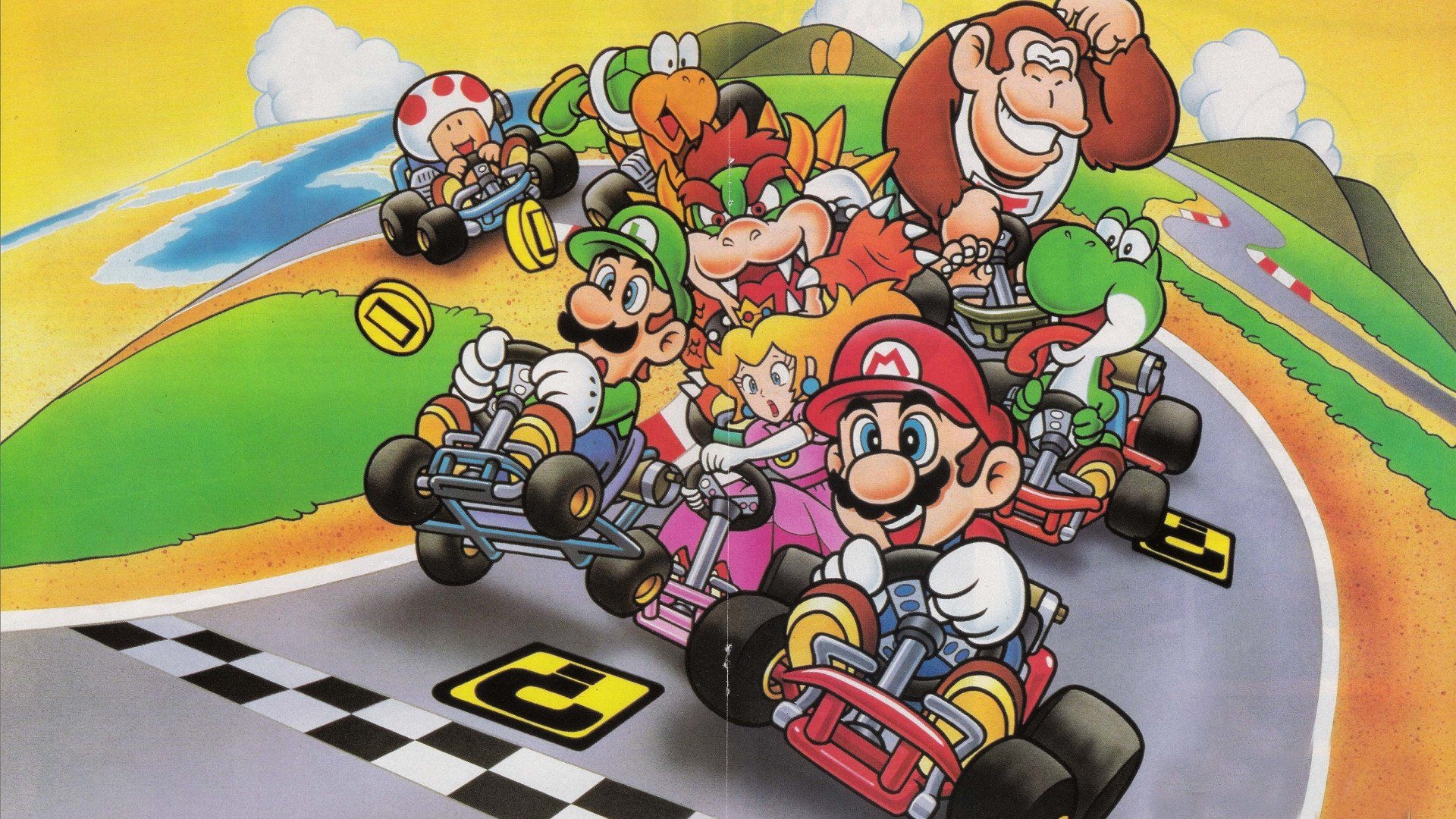 1920x1080 Super Mario Kart HD Wallpaper and Background Image, Desktop