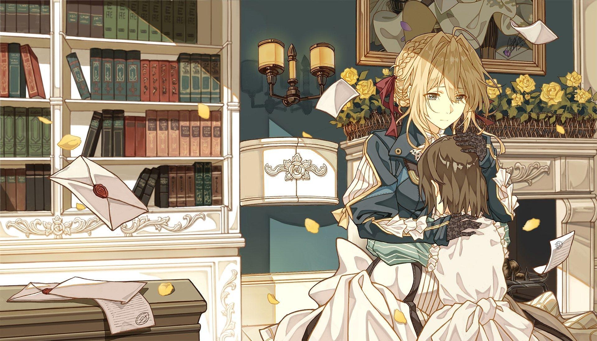 1920x1100 hd wallpaper violet evergarden, Desktop