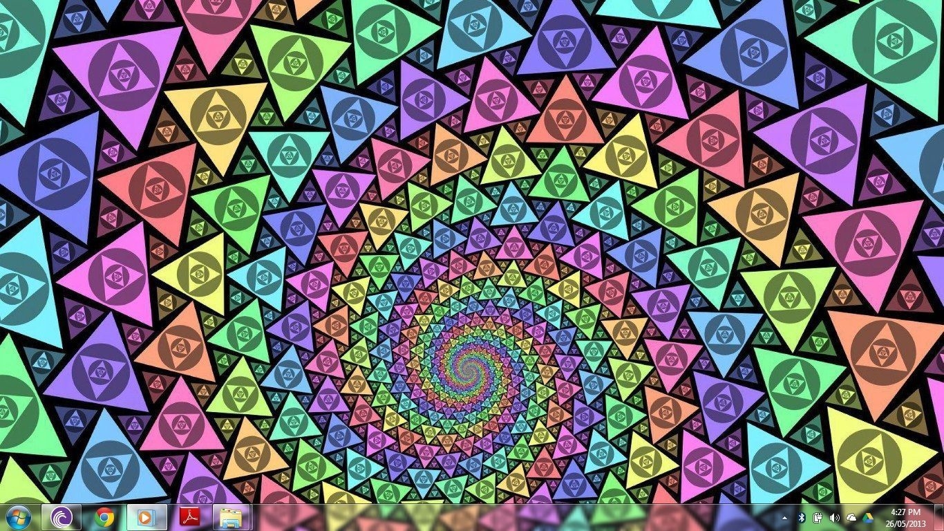 1370x770 Trippy Stoner Wallpaper, Desktop