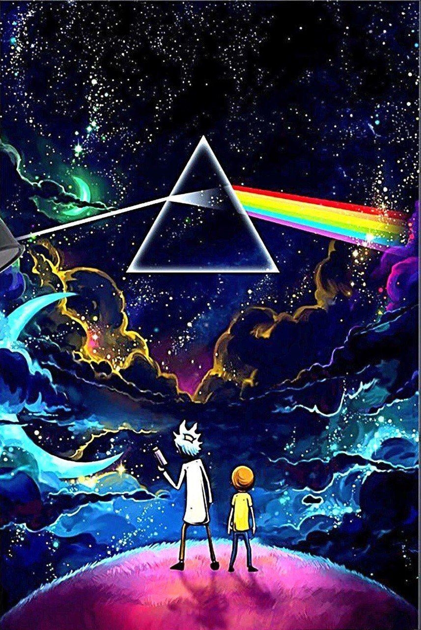 860x1280 Rick and Morty Trippy Wallpaper Free Rick and Morty Trippy Background, Phone