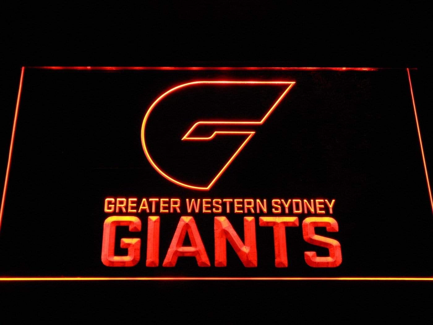 1400x1050 GWS GiantsGreater Western Sydney Giants AFL LED Neon Sign With 7 Colors And On Off Switch On Sale!, Desktop