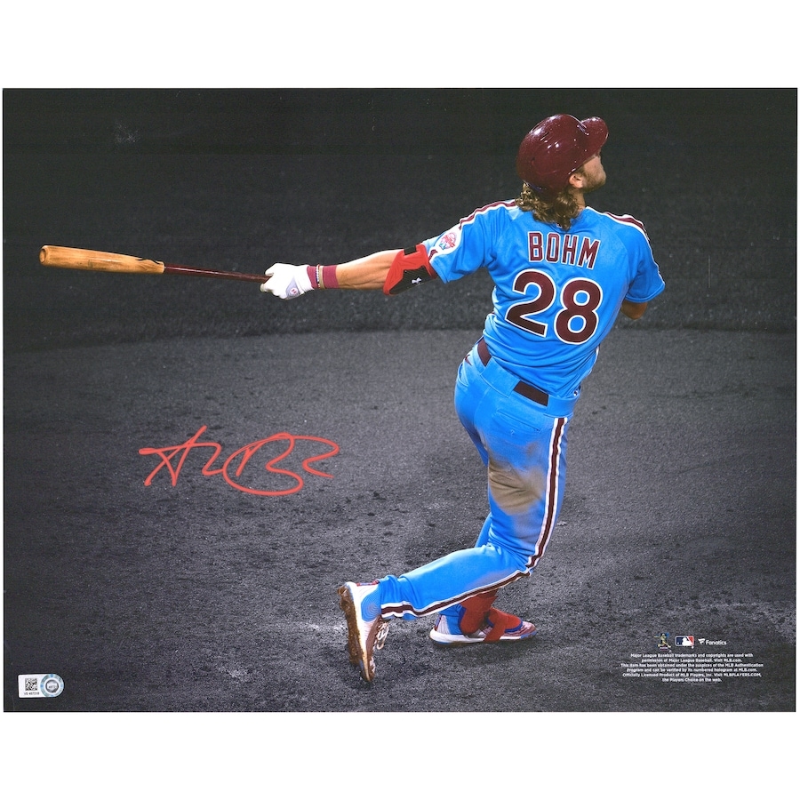 900x900 Autographed Philadelphia Phillies Alec, Phone