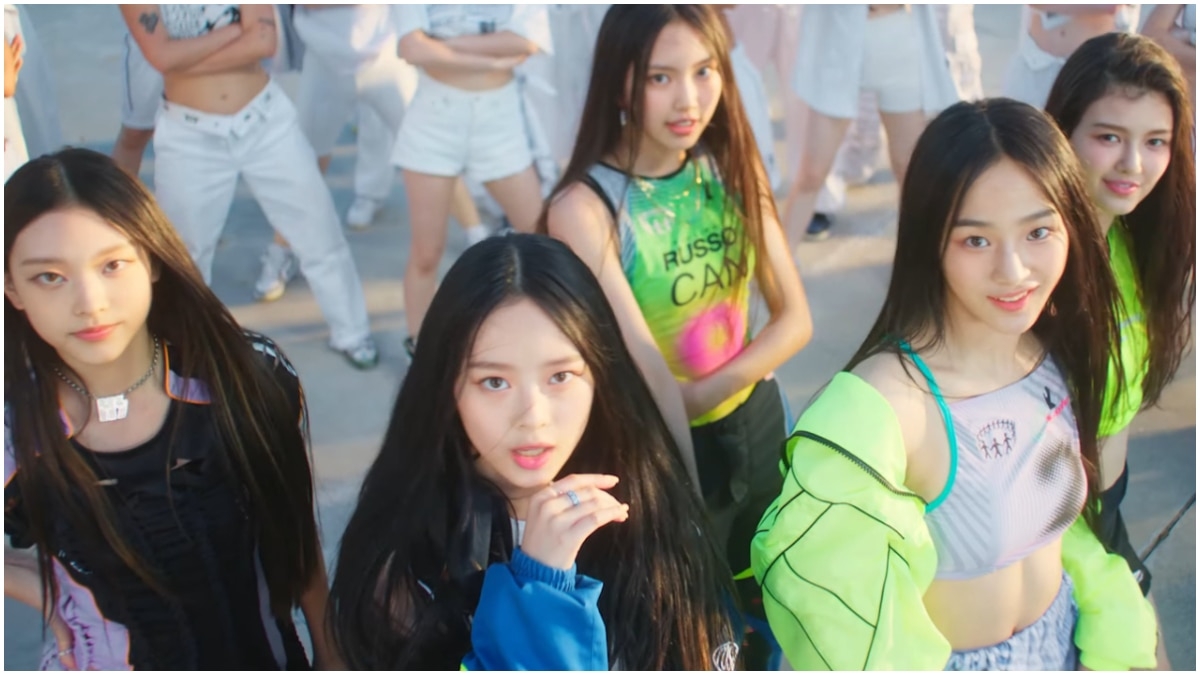 1200x680 HYBE's New K Pop Group New Jeans Grab 'Attention' With Their Surprise Music Video Debut. Watch, Desktop