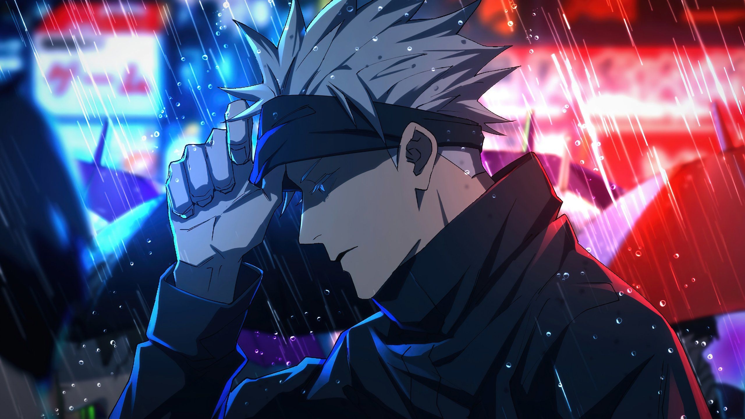 2560x1440 Satoru Gojo Jujutsu Kaisen Anime Wallpaper 4k Ultra HD, Desktop