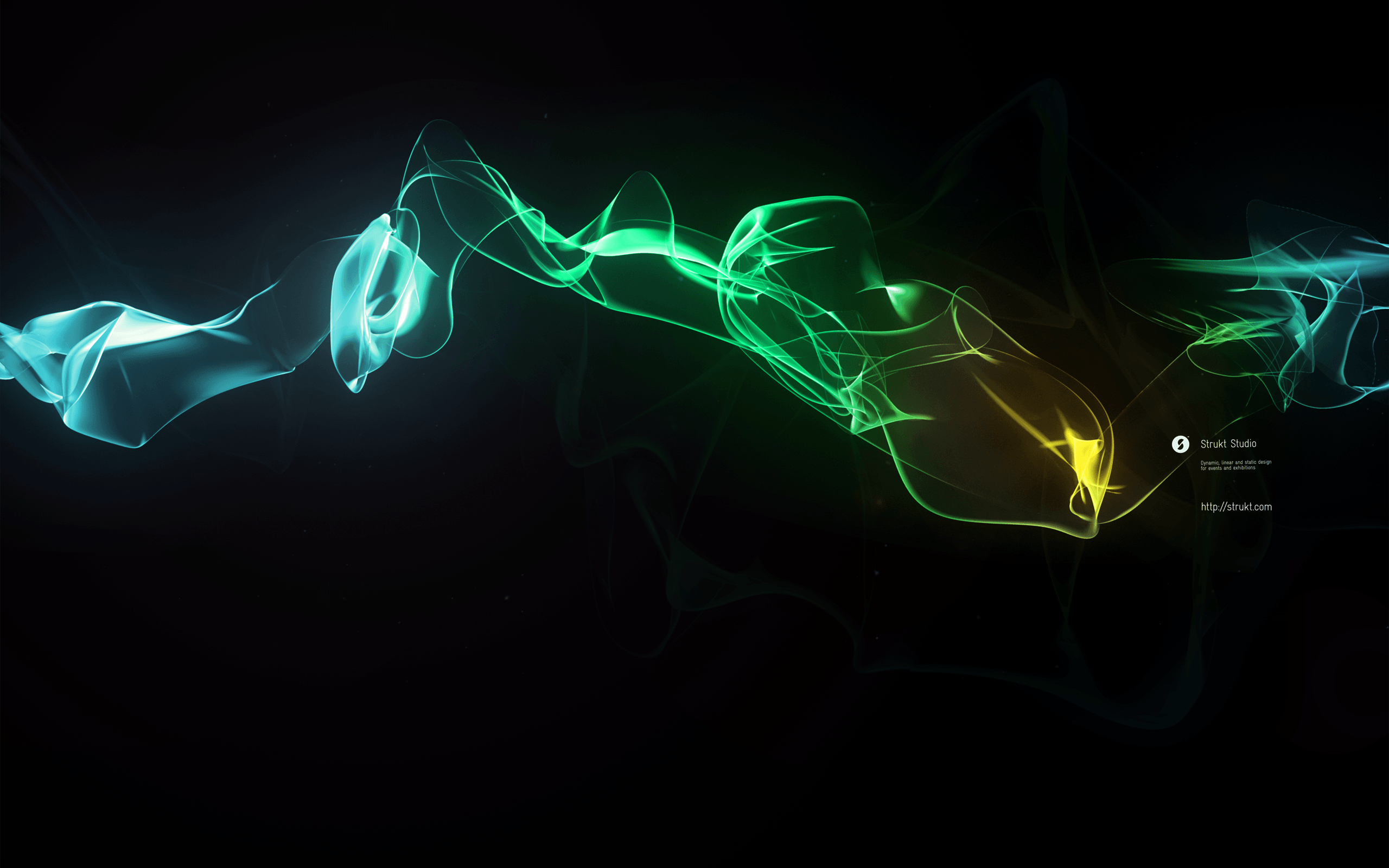 2560x1600 Green and Blue Gaming Wallpaper, Desktop