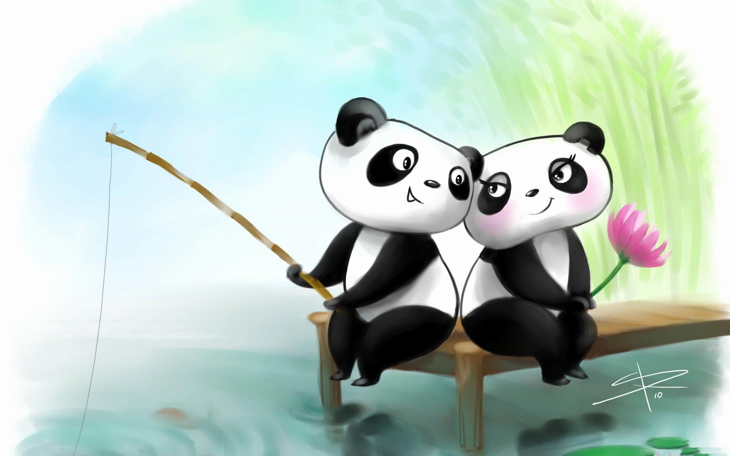 2560x1600 Kawaii Panda Wallpaper. (50++ Wallpaper), Desktop