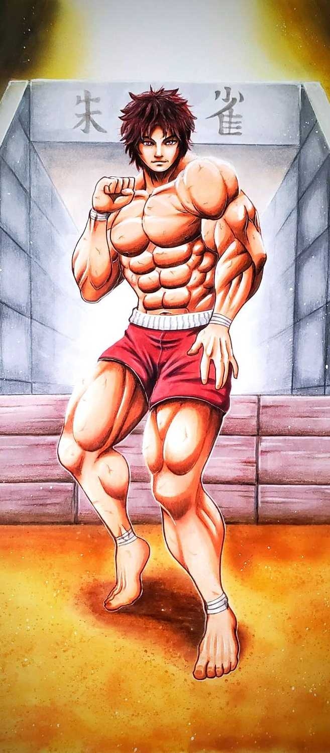 660x1500 iPhone Baki Hanma Wallpaper, Phone