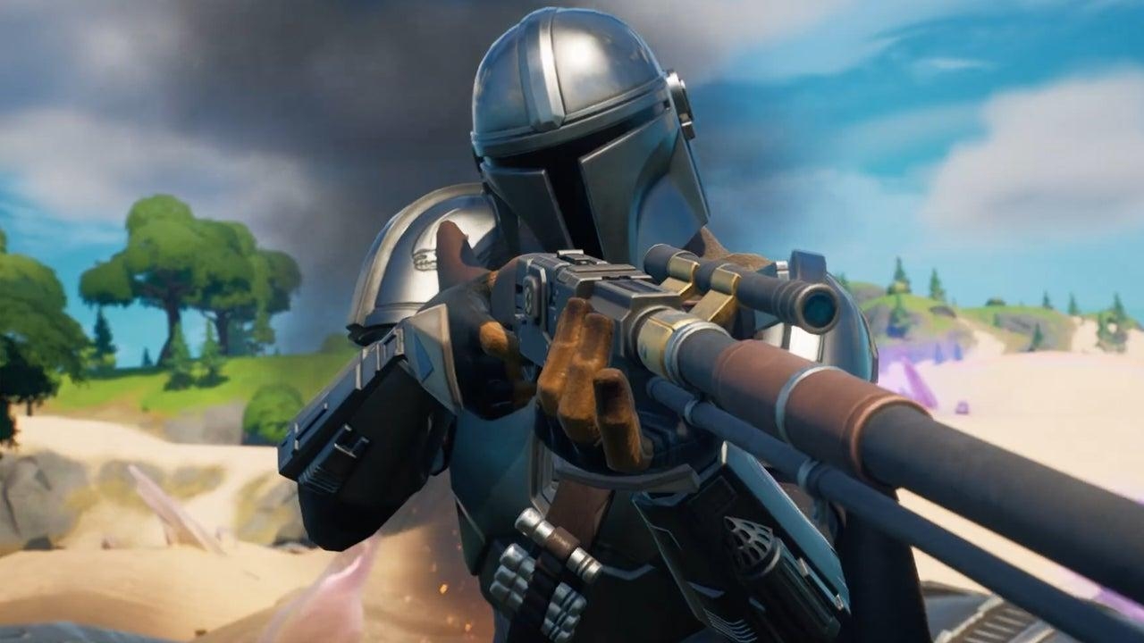 1280x720 The Mandalorian Fortnite wallpaper, Desktop