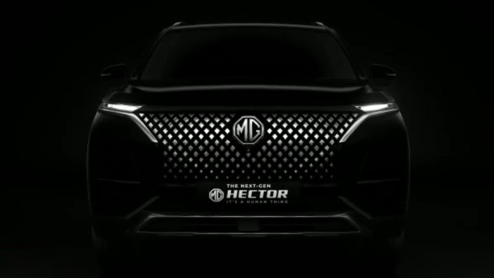 1600x900 MG Hector 2022 facelift SUV will get redesigned grille, to launch soon, Desktop