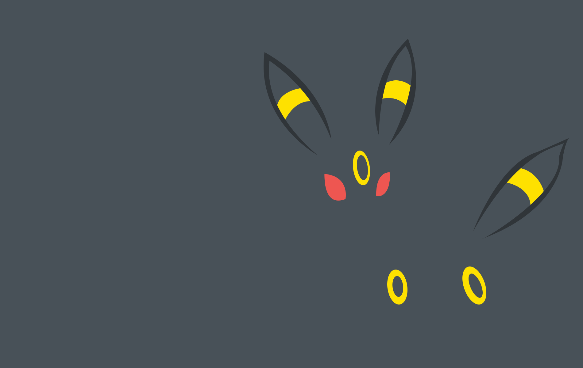 1900x1200 Umbreon Background, Desktop