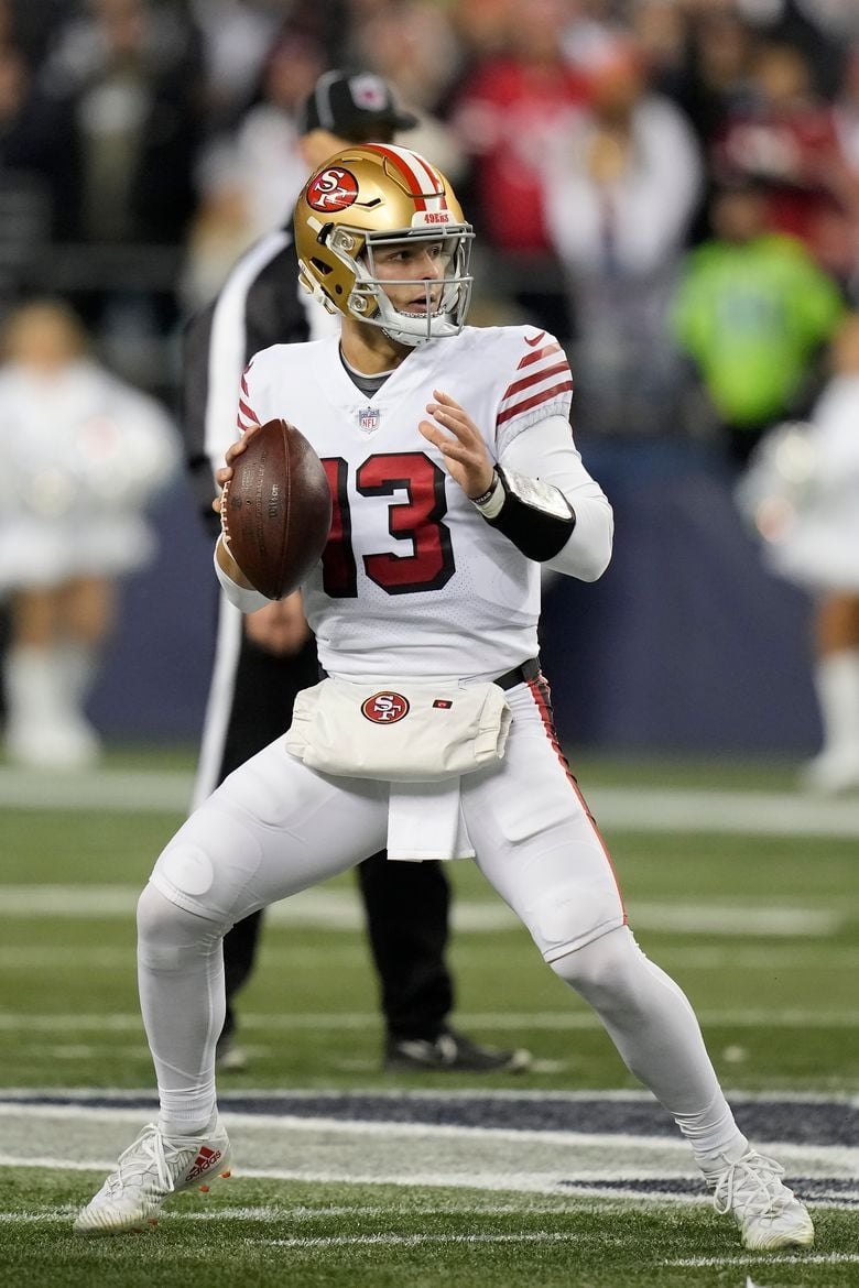 780x1170 49ers surging into playoffs behind rookie QB Brock Purdy. The Seattle Times, Phone