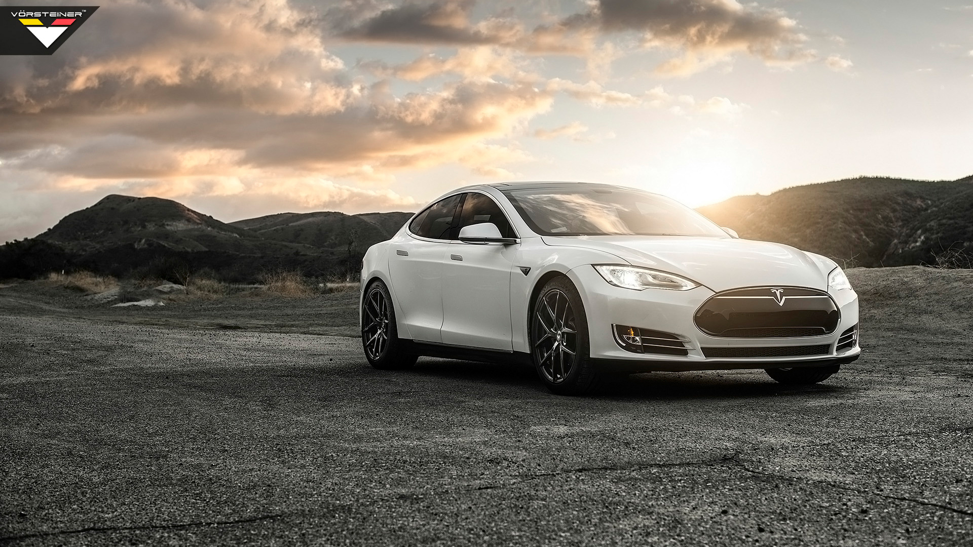 1920x1080 Vorsteiner Tesla Model S P85 Wallpaper. HD Car Wallpaper, Desktop