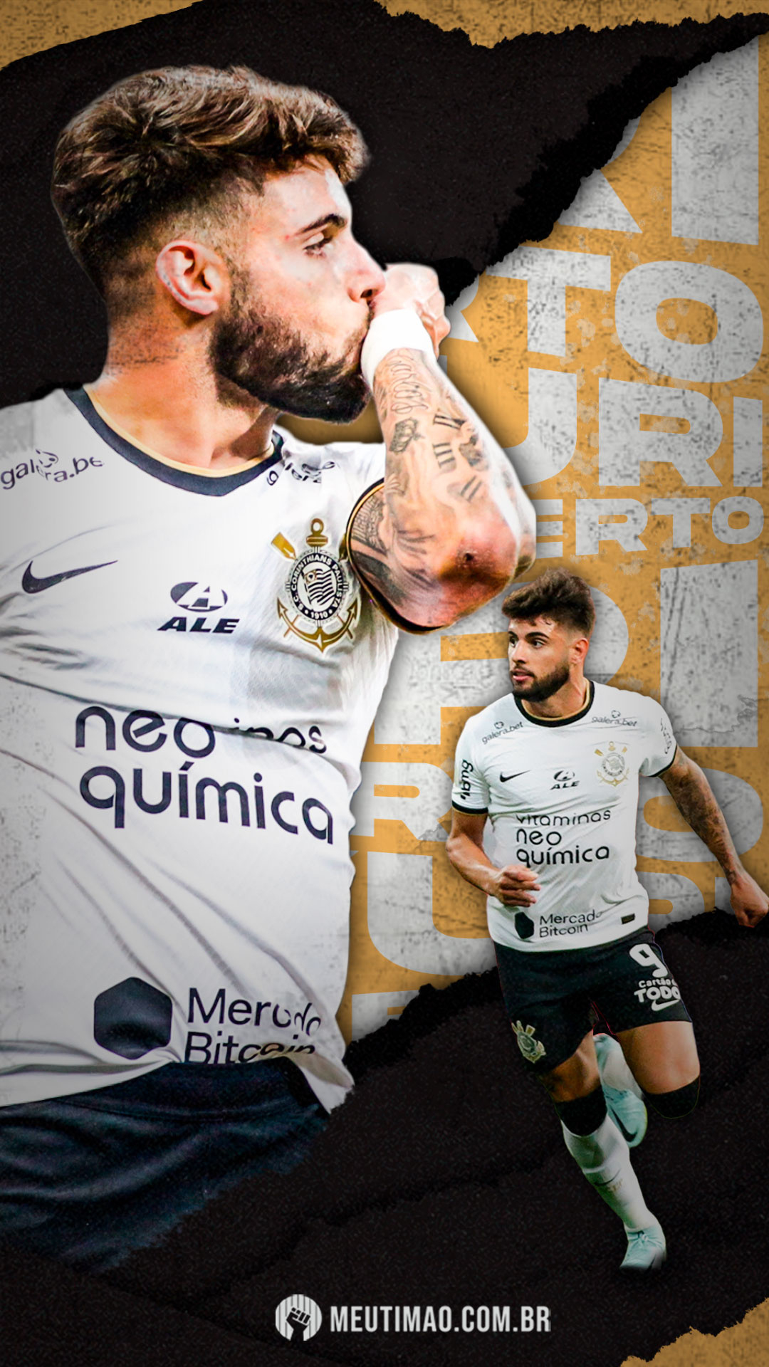 1080x1920 Fundo de tela do Corinthians: Yuri Alberto, Phone