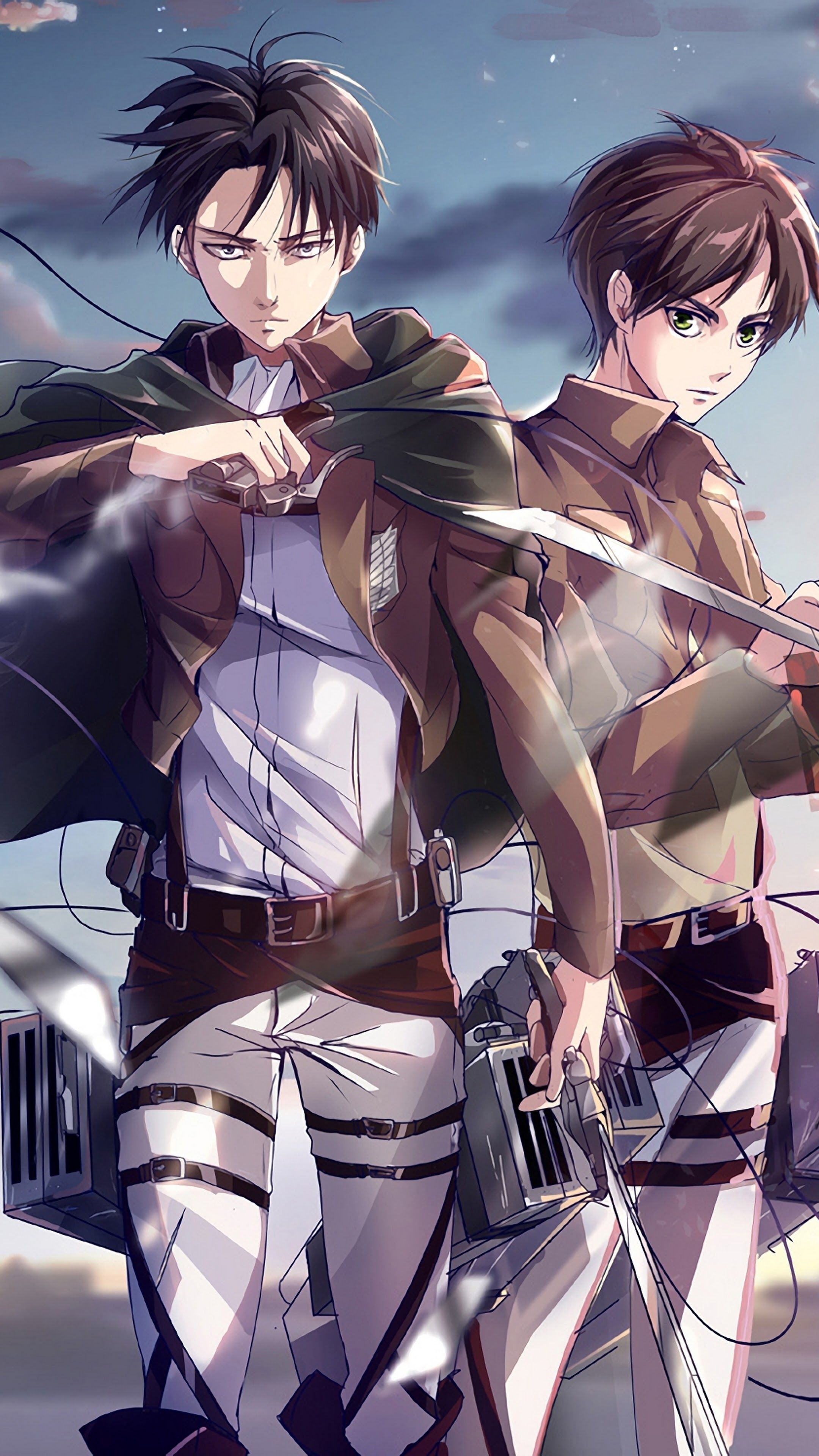 2160x3840 Attack On Titan iPhone Wallpaper Levi, Phone