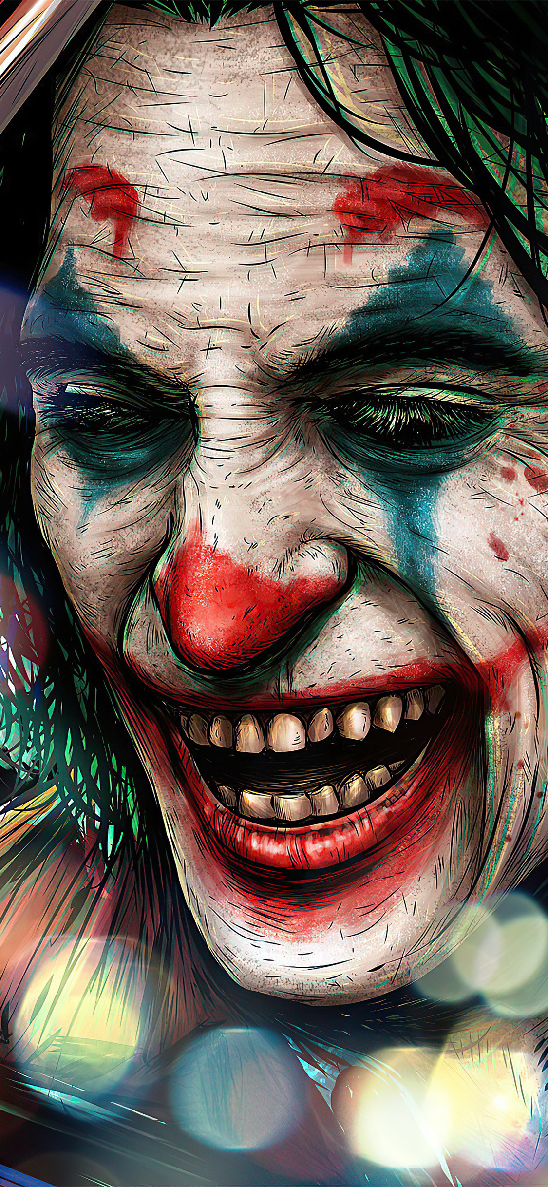 1130x2440 Joker Smile 4k iPhone XS, Phone