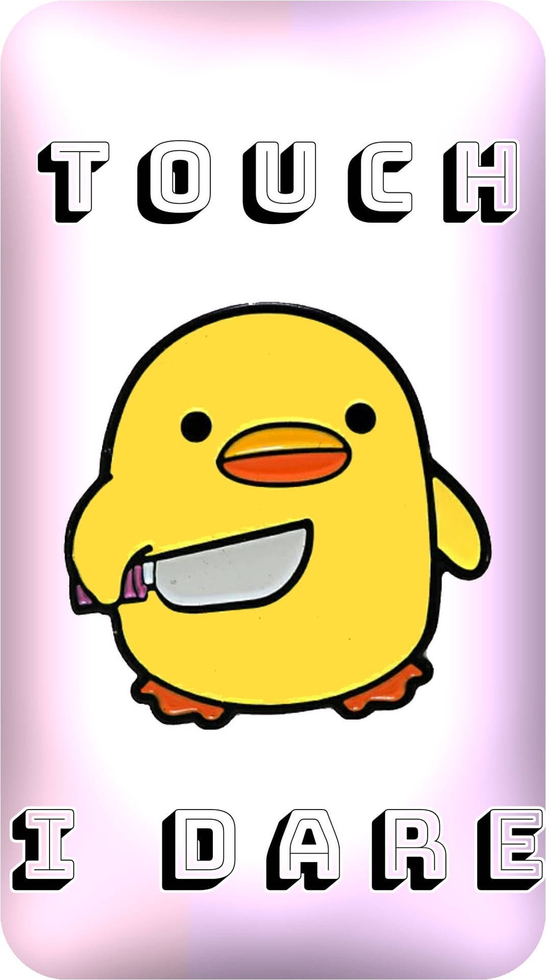 1070x1920 Download Funny Get Off My Phone Duckling Wallpaper, Phone