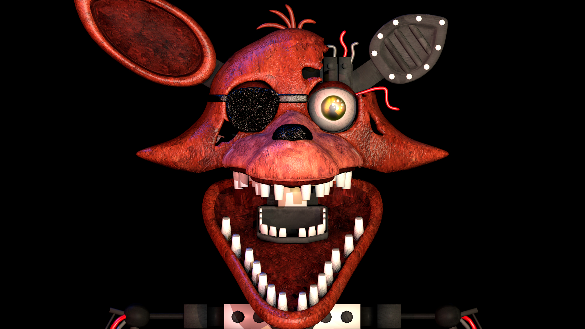 1920x1080 Withered Foxy V.1 WIP, Desktop