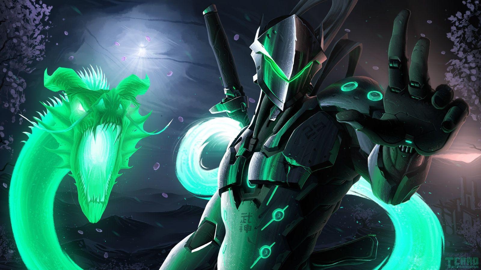 1600x900 Genji, Desktop