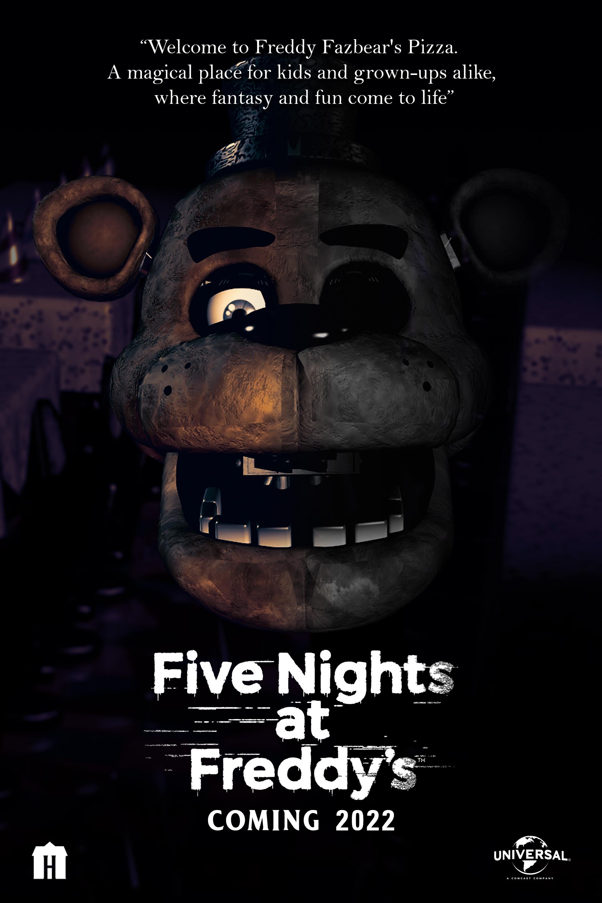 2000x3000 FNaF Movie Poster (Fan Made), Phone