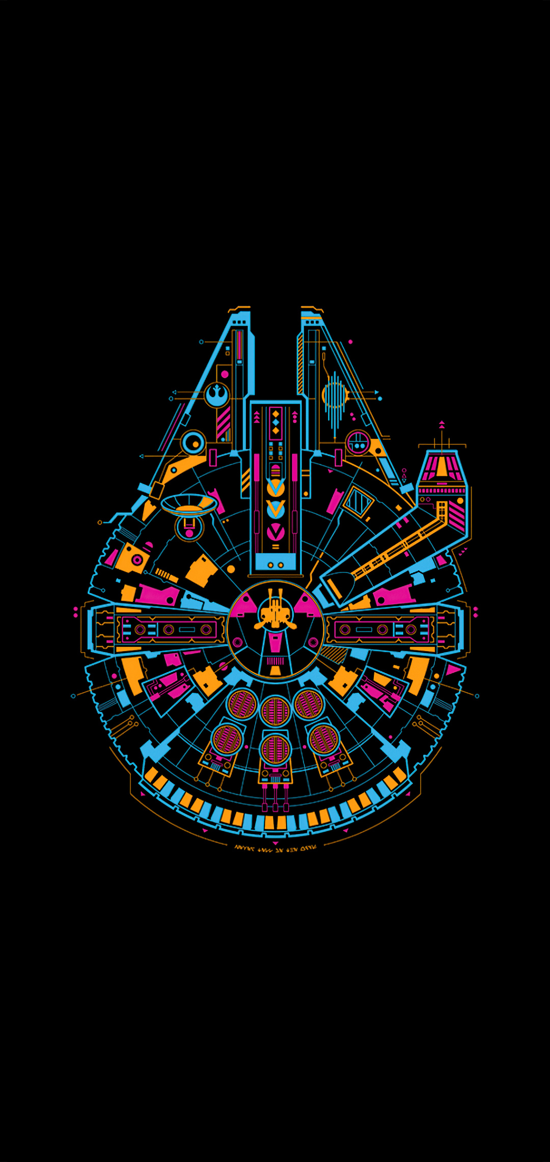 1080x2280 Star Wars Ship Minimal 4k One Plus Huawei p Honor view Vivo y Oppo f Xiaomi Mi A2 HD 4k Wallpaper, Image, Background, Photo and Picture, Phone