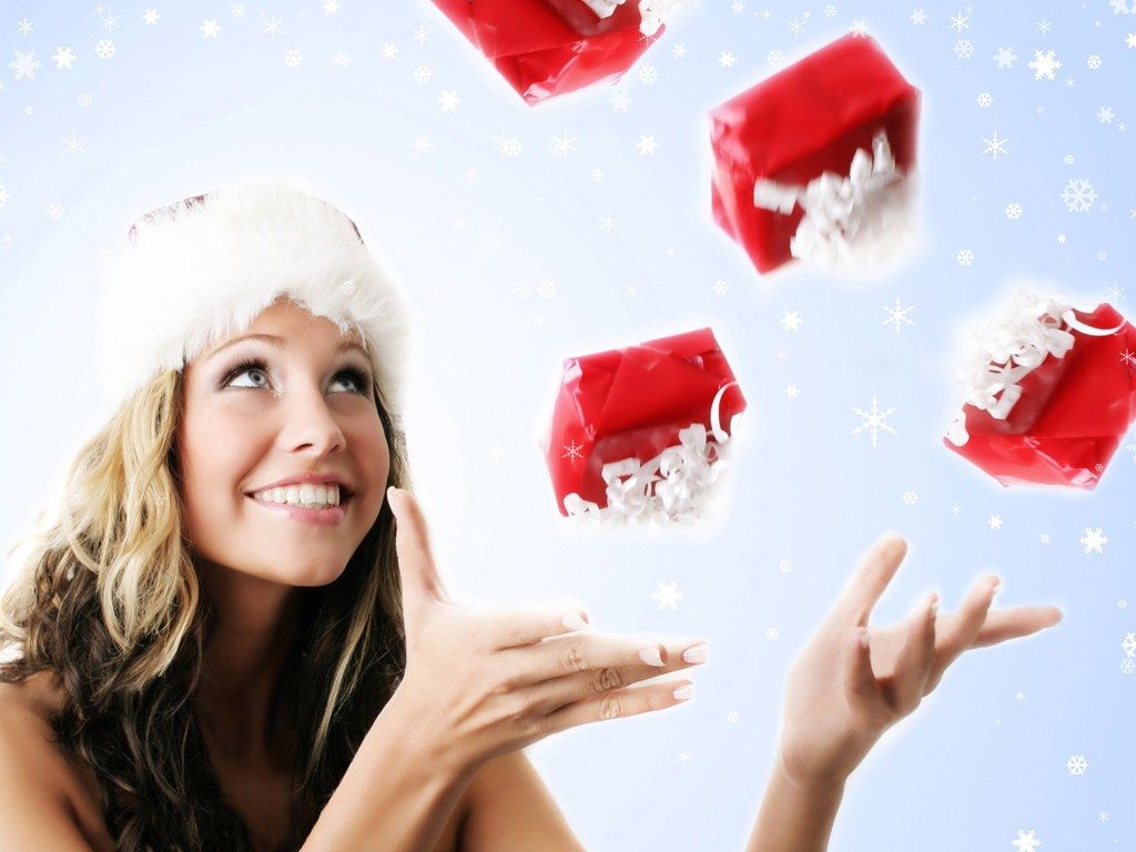 1030x770 Daily Rambler: Christmas Girl Desktop Wallpaper, Desktop