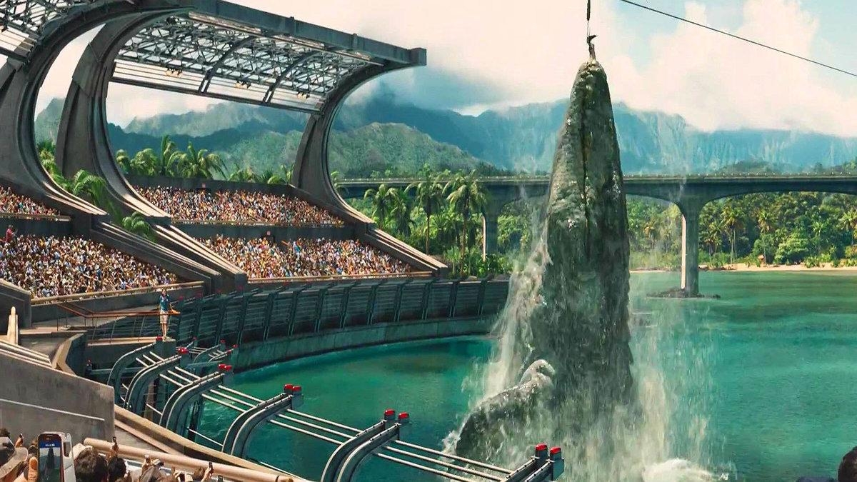 1200x680 Mosasaurus Tourist Attraction Park World, Desktop