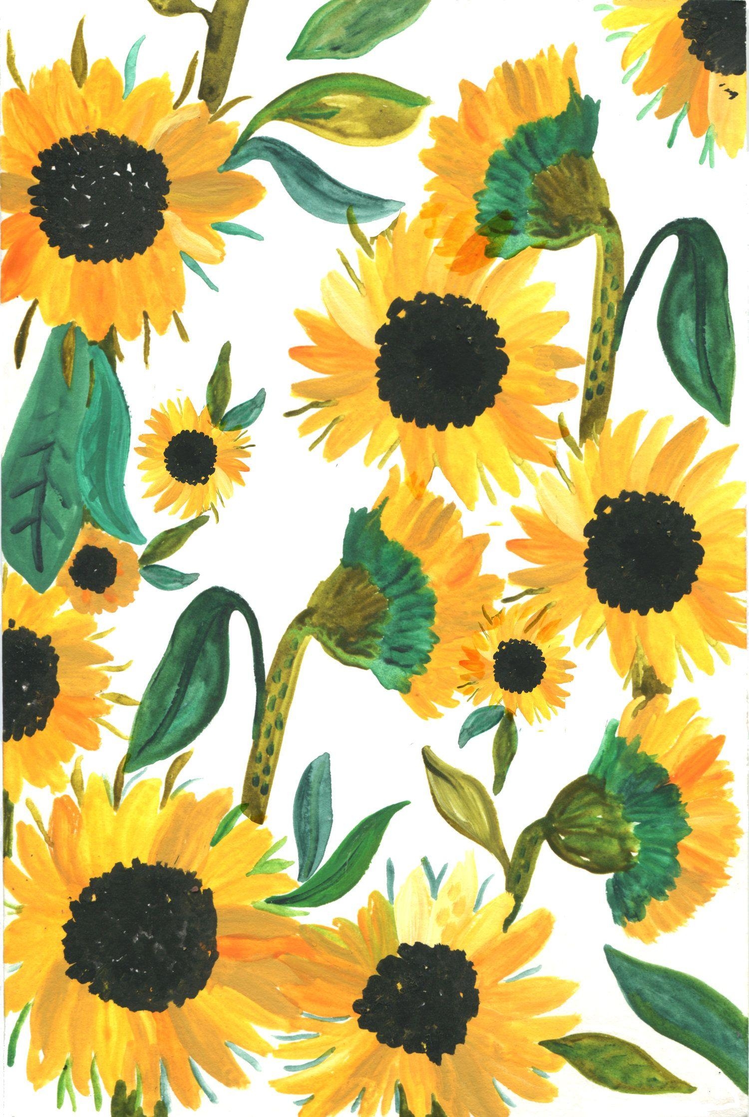 1500x2240 Phone Wallpaper. Sunflower wallpaper, Phone