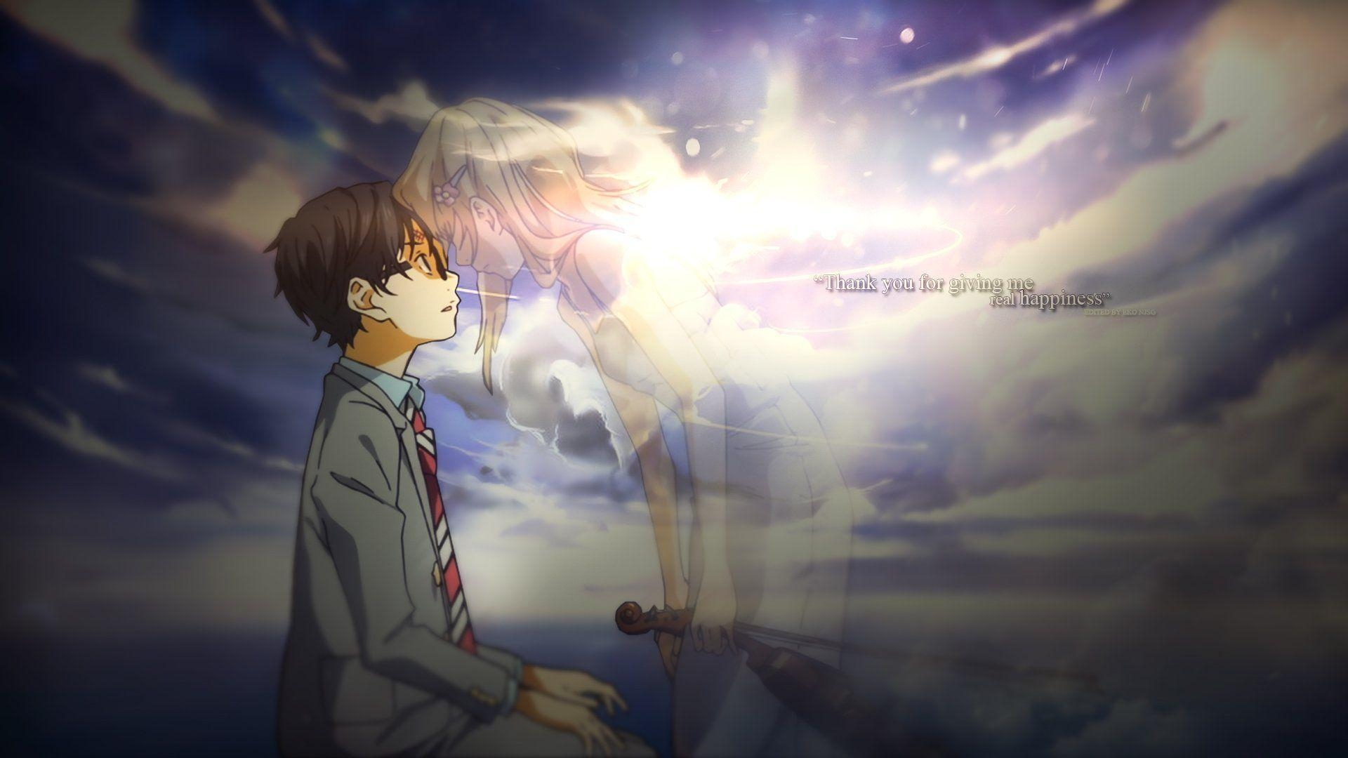 1920x1080 SHIGATSU wa KIMI no USO Arima Kosei Your Lie April adventure manga, Desktop