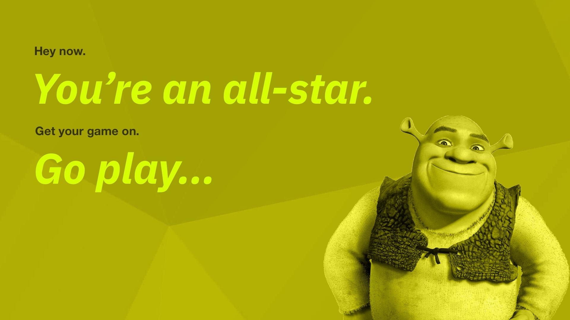 1920x1080 Shrek Motivational Wallpaper, Desktop