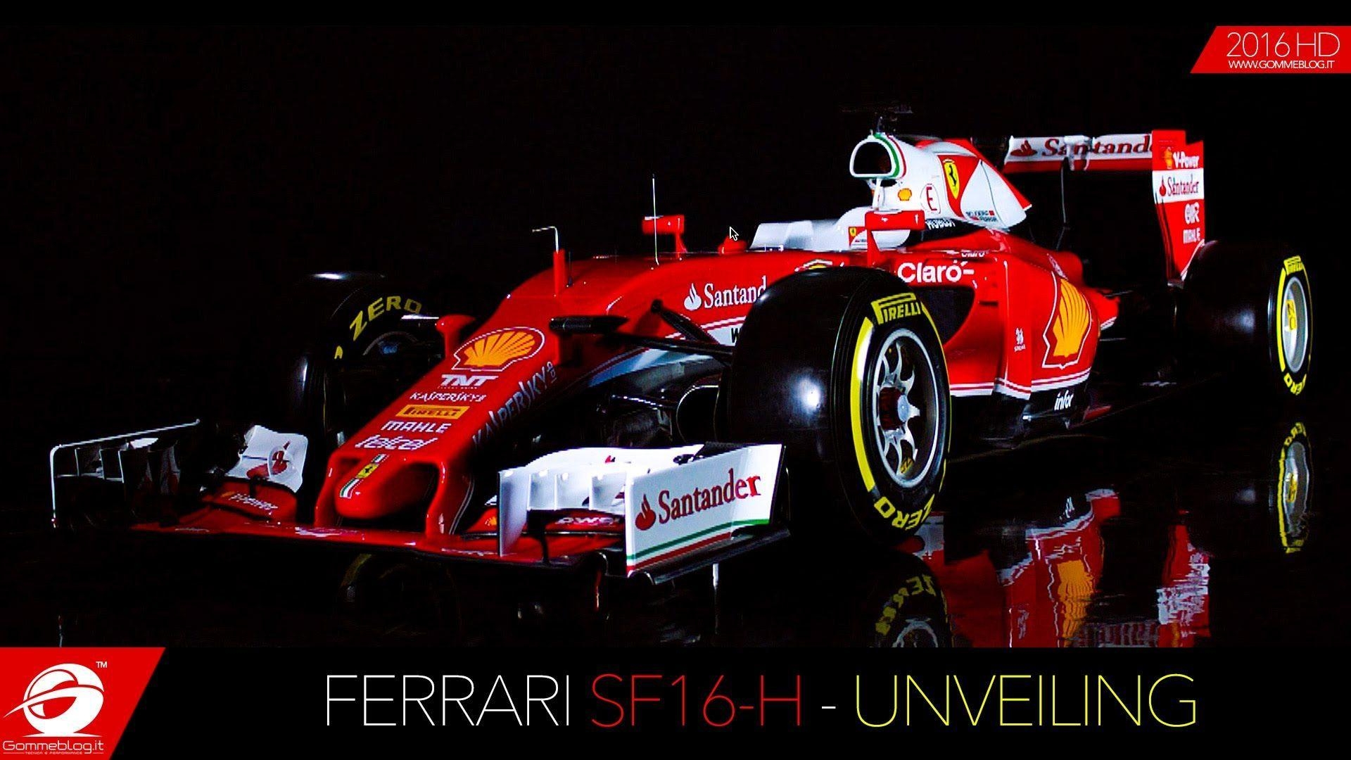 1920x1080 Ferrari SF16 H. Unveiling The New 2016 Ferrari F1 Car, Desktop