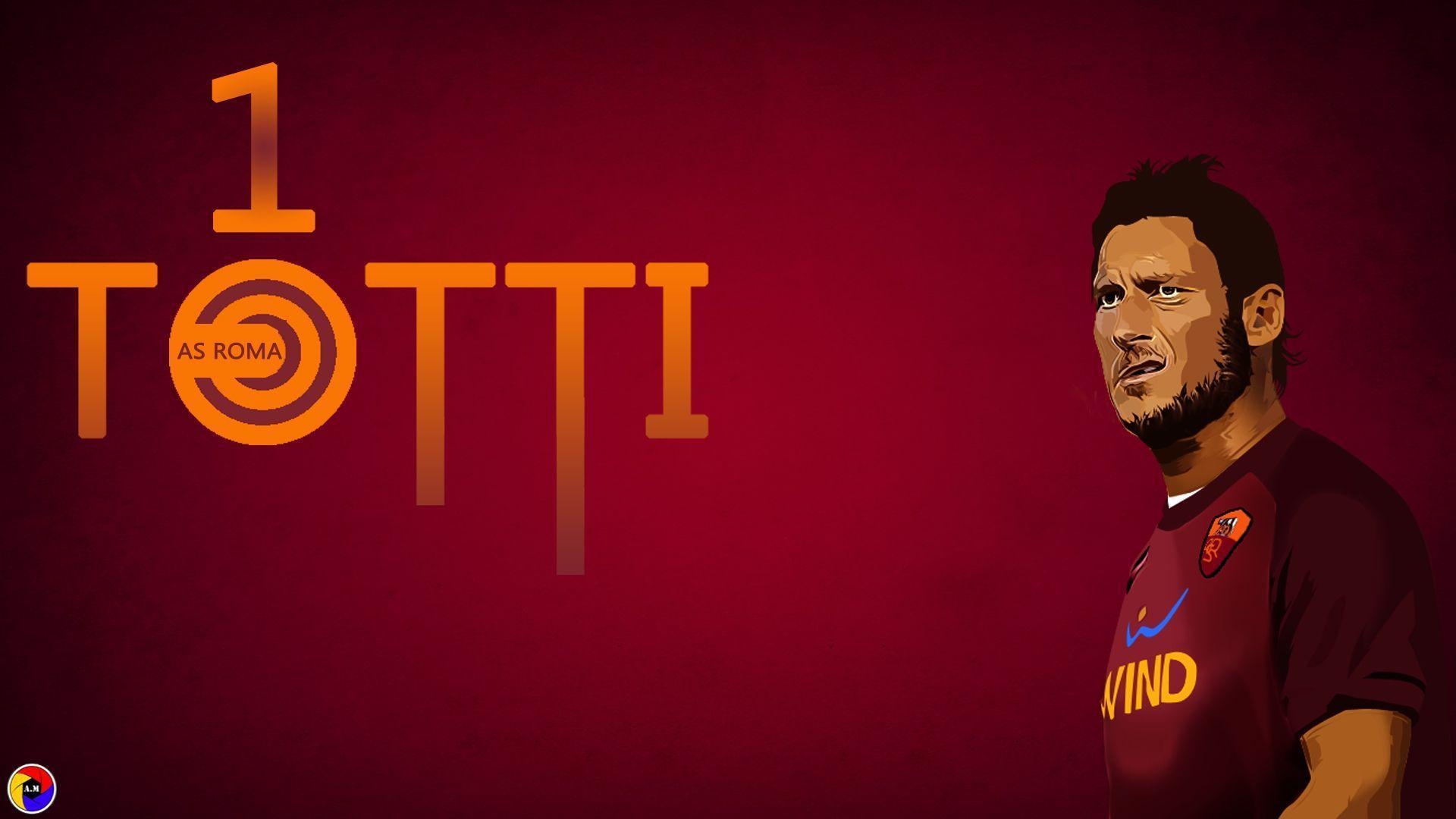 1920x1080 Totti AS Roma Wallpaper, Desktop