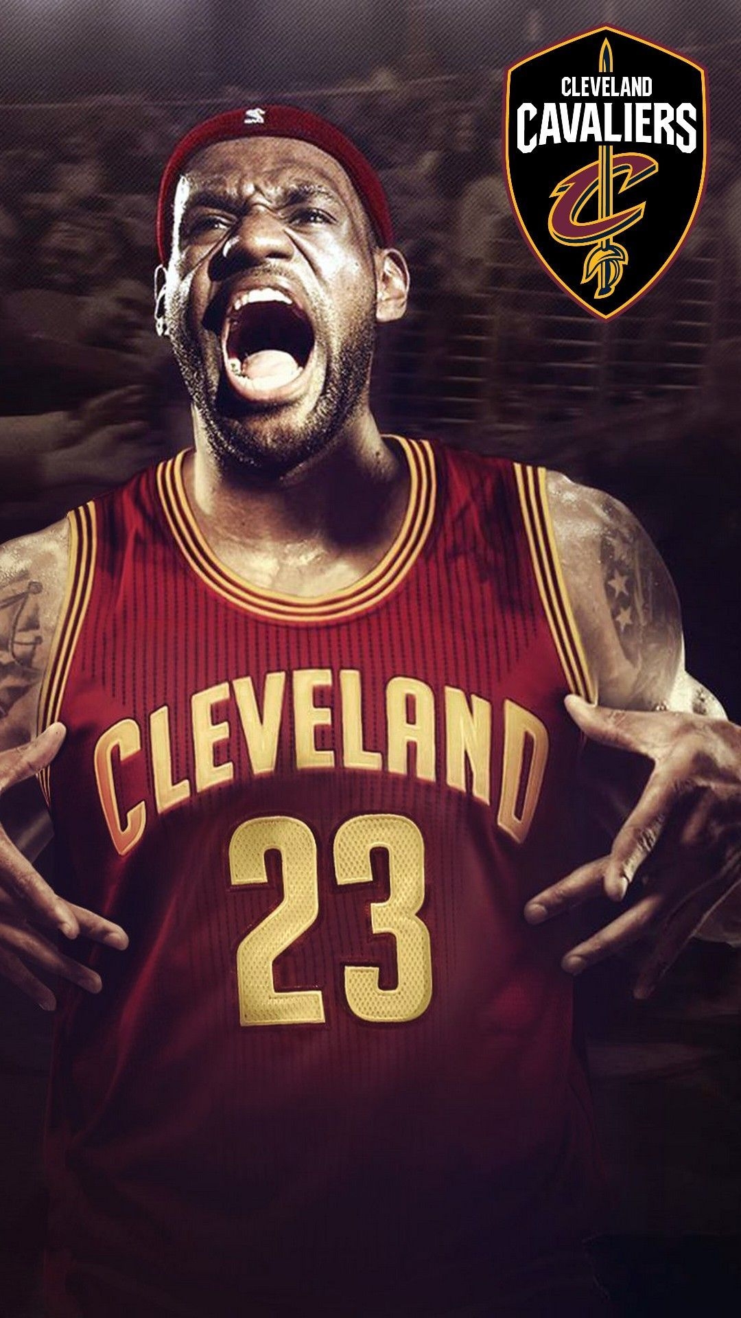 1080x1920 LeBron James iPhone 7 Plus Wallpaper. Lebron james wallpaper, Phone