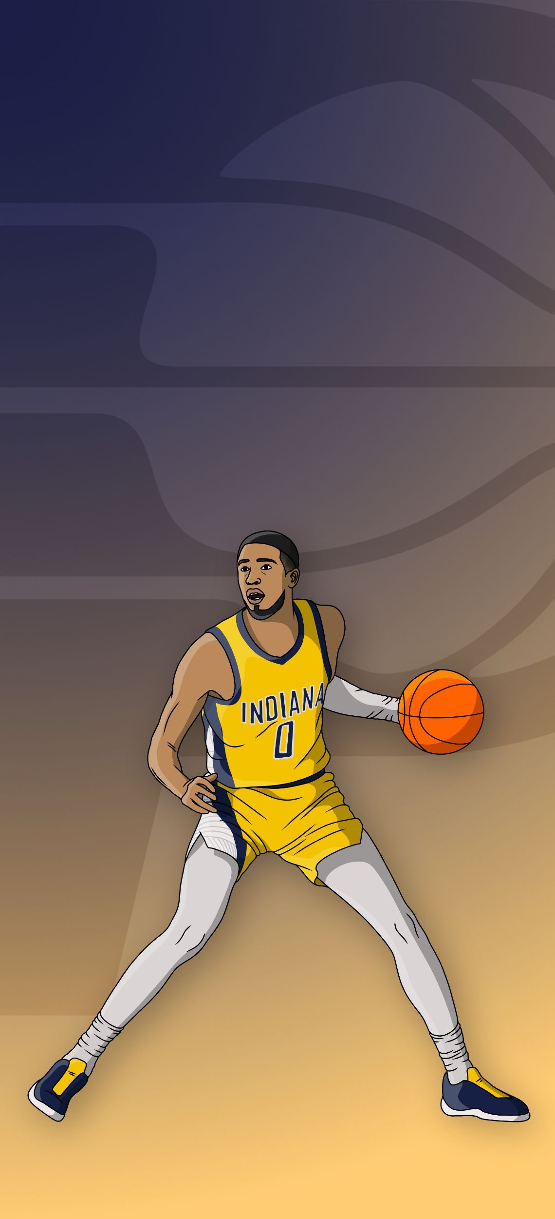 1140x2500 Tyrese Haliburton Pacers, Phone