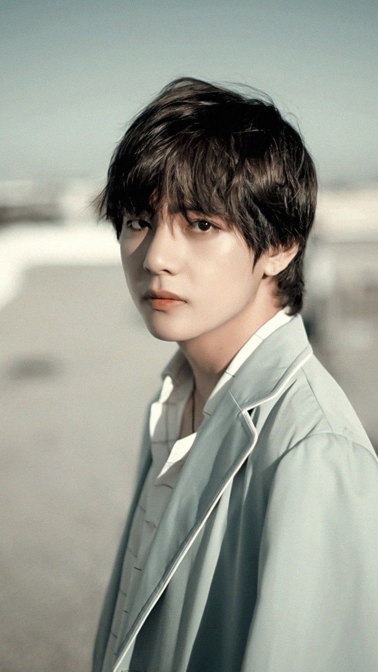 750x1340 Bts V Wallpaper Black Hair, Phone