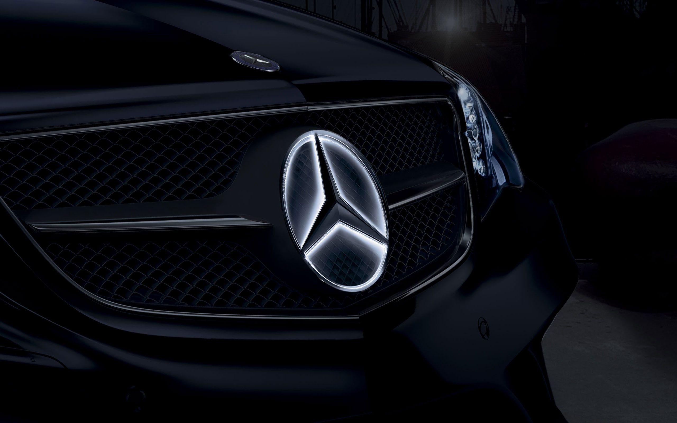 2560x1600 Mercedes Logo Wallpaper, Desktop